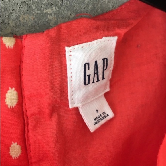 Gap Cotton Sundress Red - Picture 2 of 2